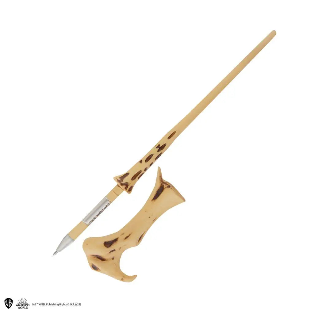 HARRY POTTER VOLDEMORT WAND PEN IN STAND
