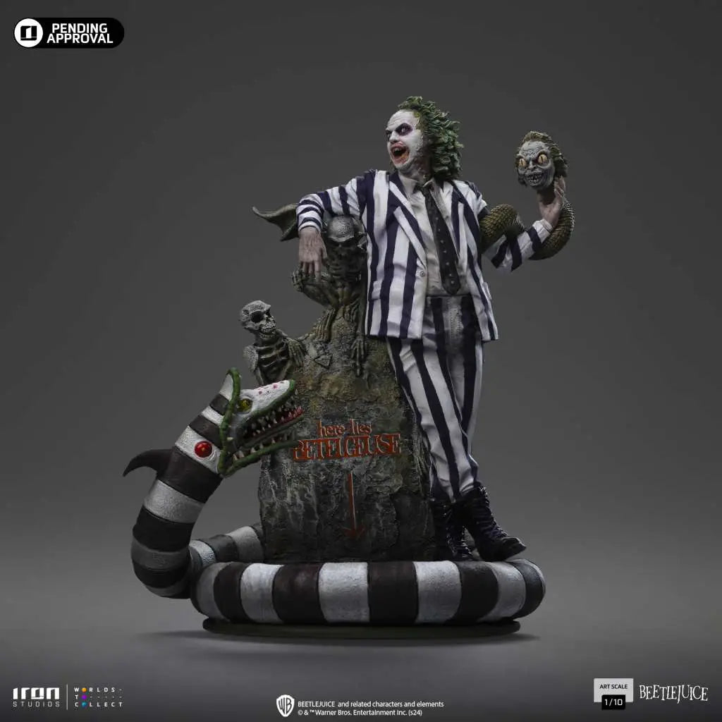 BEETLEJUICE 1/10 STATUE