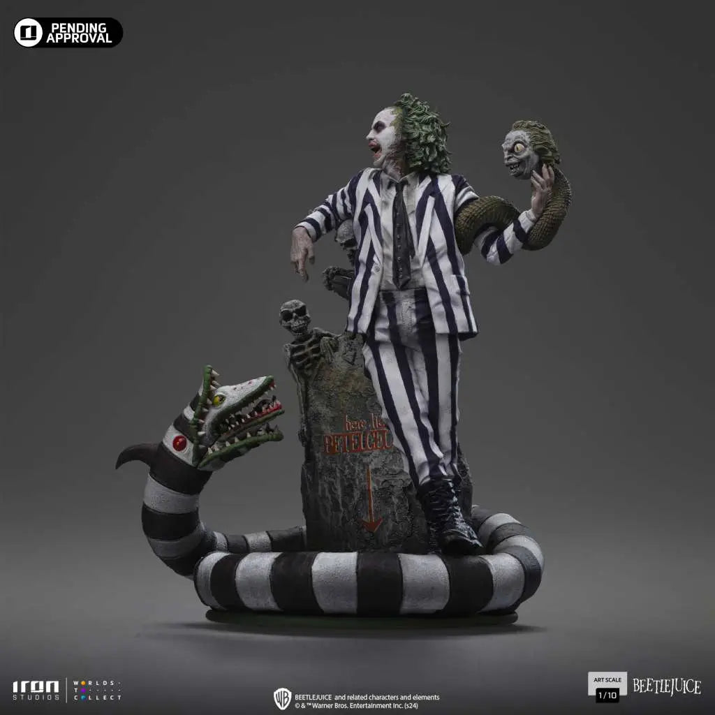 BEETLEJUICE 1/10 STATUE