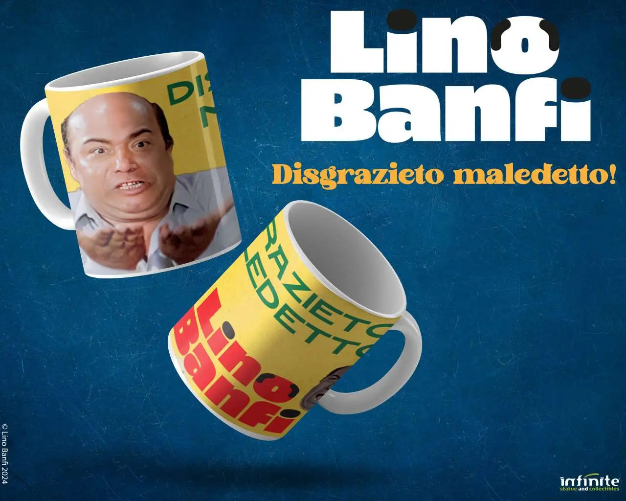 LINO BANFI DISGRAZIETO MALEDETTO MUG
