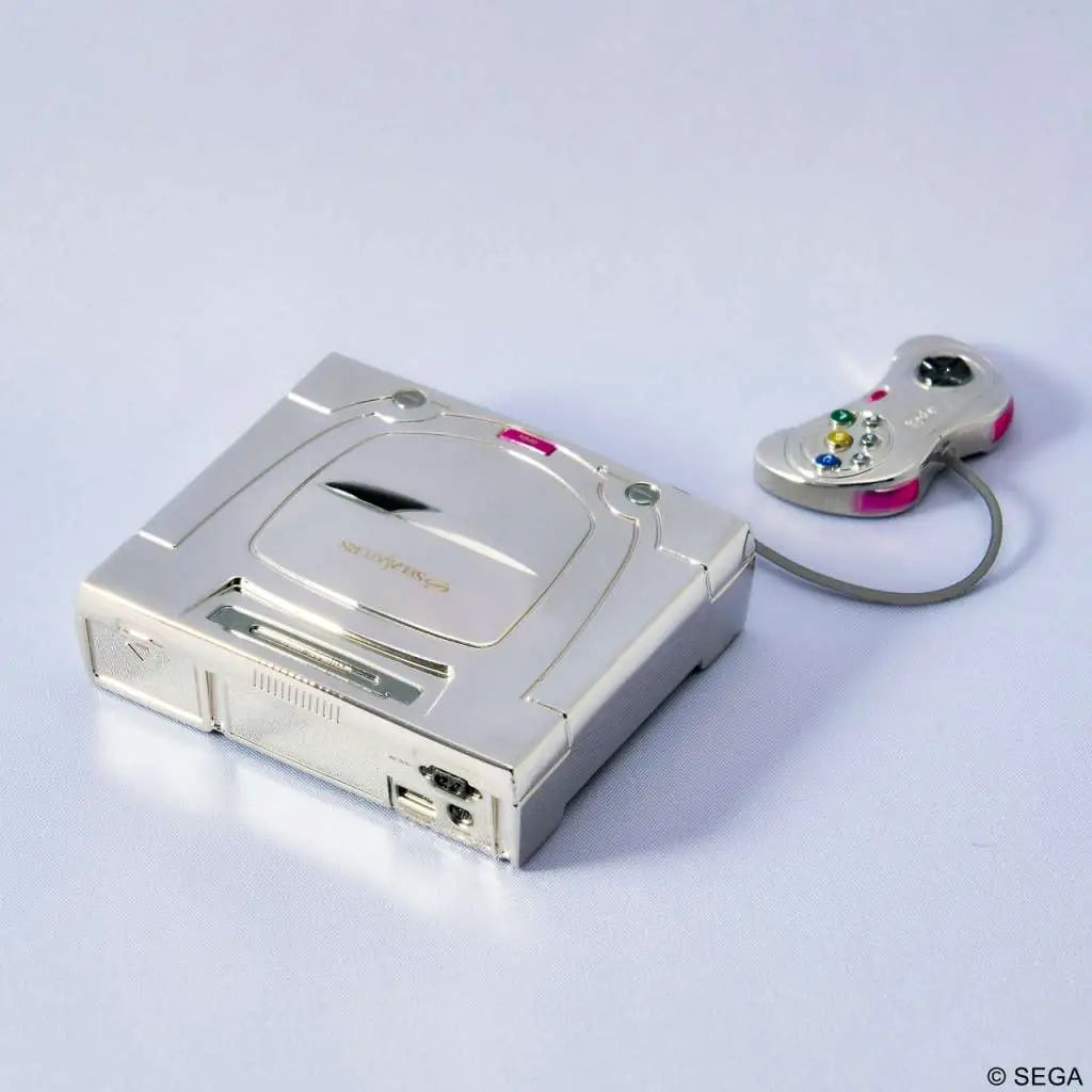 SEGA HARDWARE SEGA SATURN WHITE BRING ARTS GALLERY REPLICA