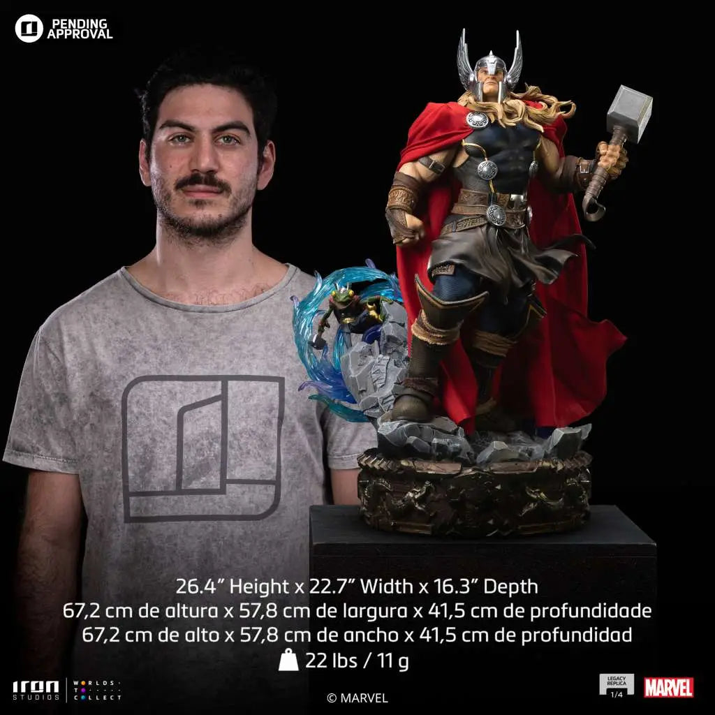 THOR UNLEASHED LEGACY REPLICA 1/4 STATUE