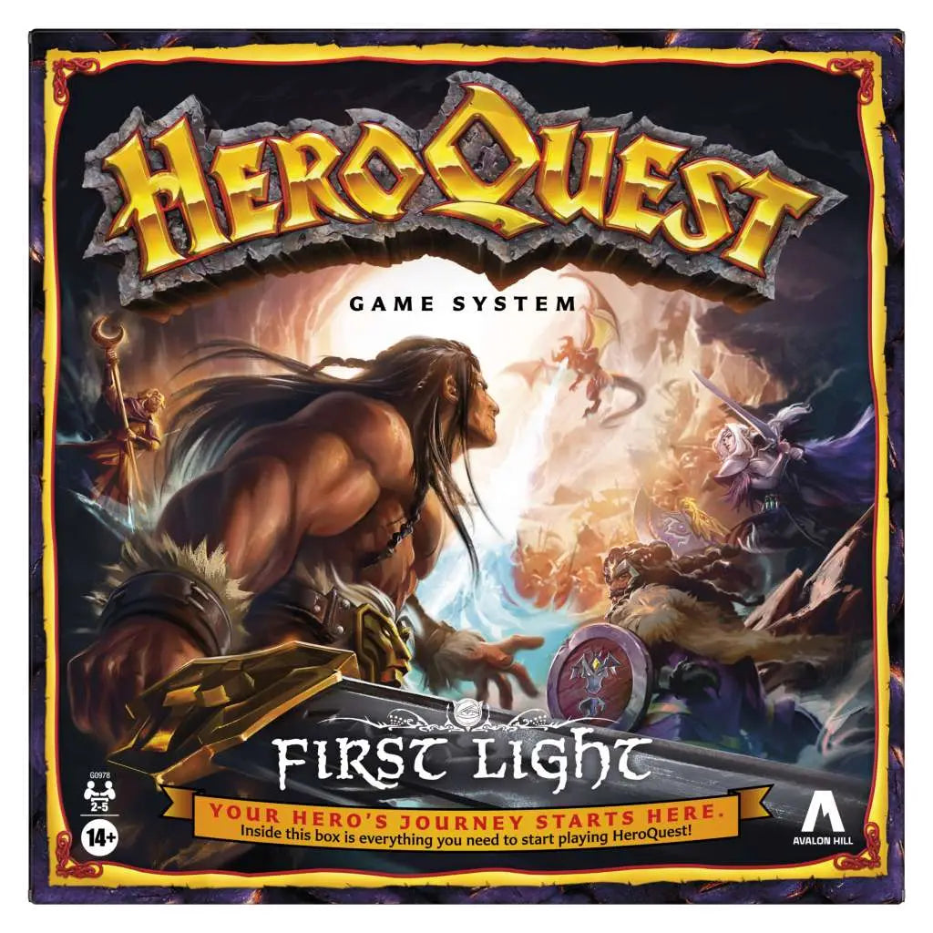 HEROQUEST FIRST LIGHT ITALIAN EDITION