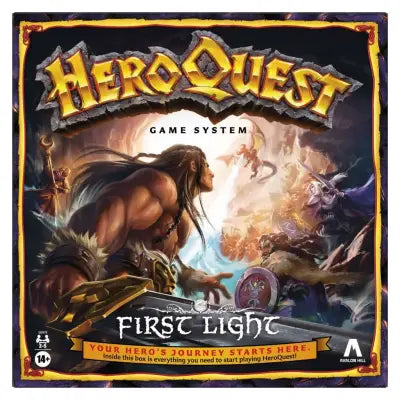 HEROQUEST FIRST LIGHT ITALIAN EDITION