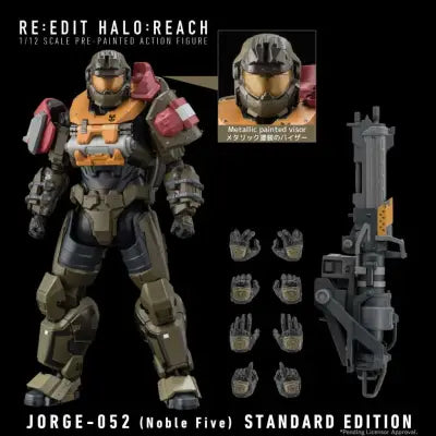 HALO REACH REEDIT JORGE-052 NOBLE FIVE 1/12 SCALE AF