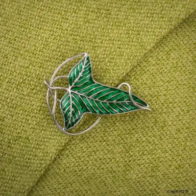 LORD OF THE RINGS LORIEN LEAF PIN BROOCH