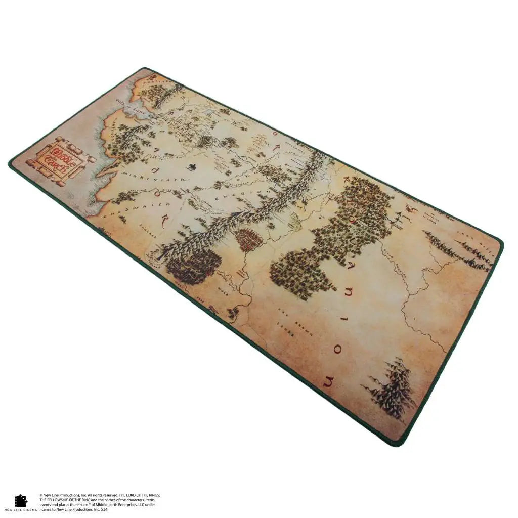 LORD OF THE RINGS MIDDLE EARTH MAP DESK MAT