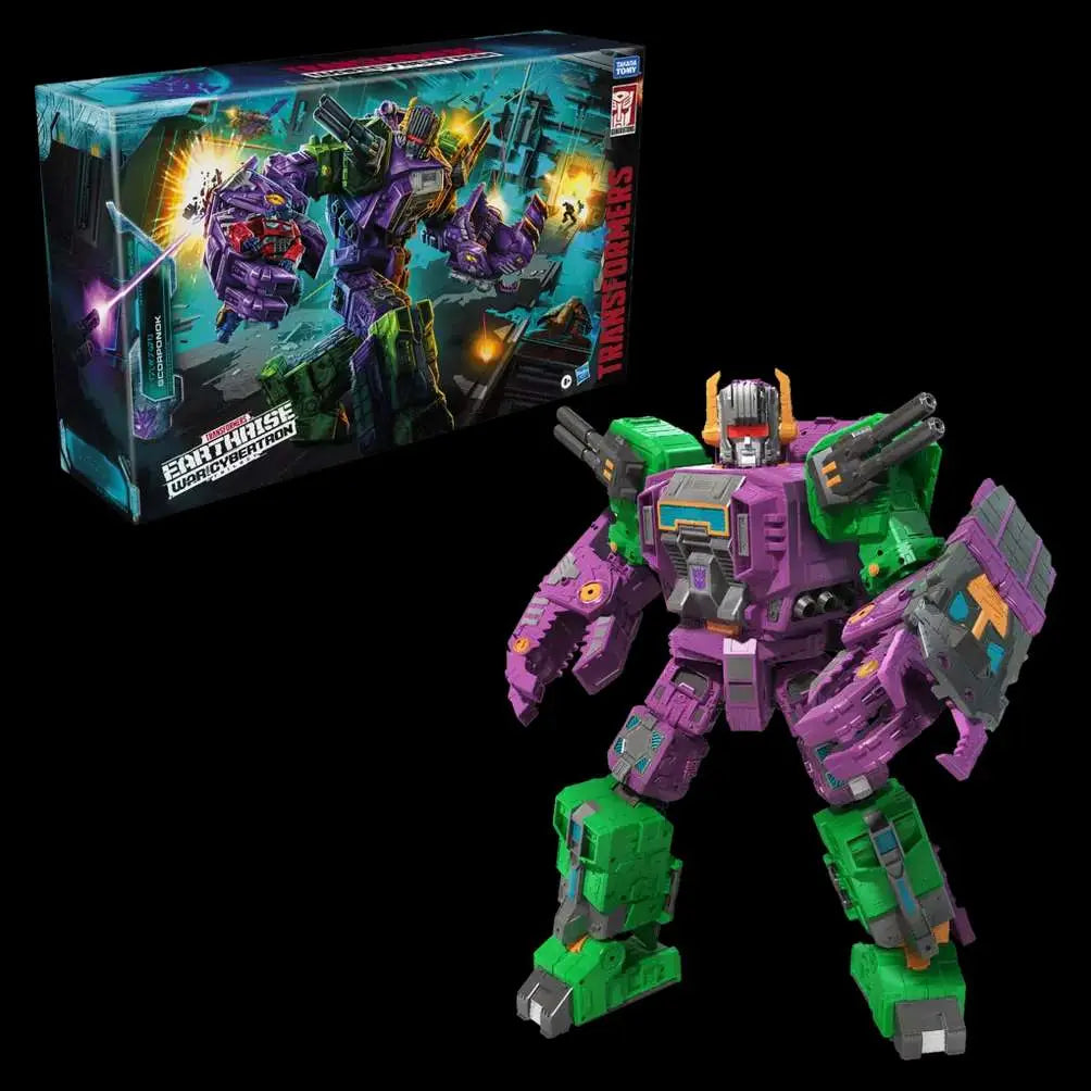 Transformers Generations War for Cybertron Earthrise Titan WFC-E25 Scorponok Action Figure