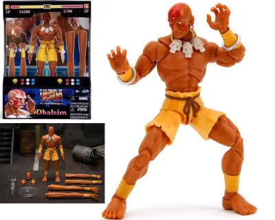 STREET FIGHTER 2: DHALSIM 1/12 DELUXE ACTION FIGURE
