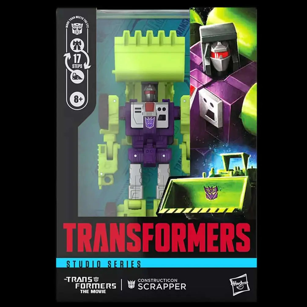 TRANSFORMERS STUDIO SERIES THE MOVIE SCRAPPER ACTION FIGURE