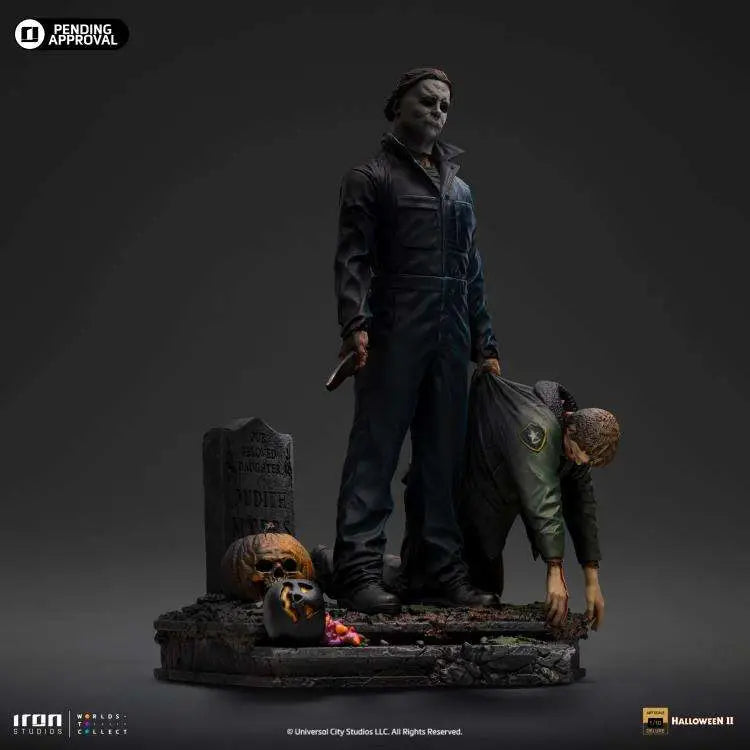 HALLOWEEN MICHAEL MYERS 1/10 DLX STATUE