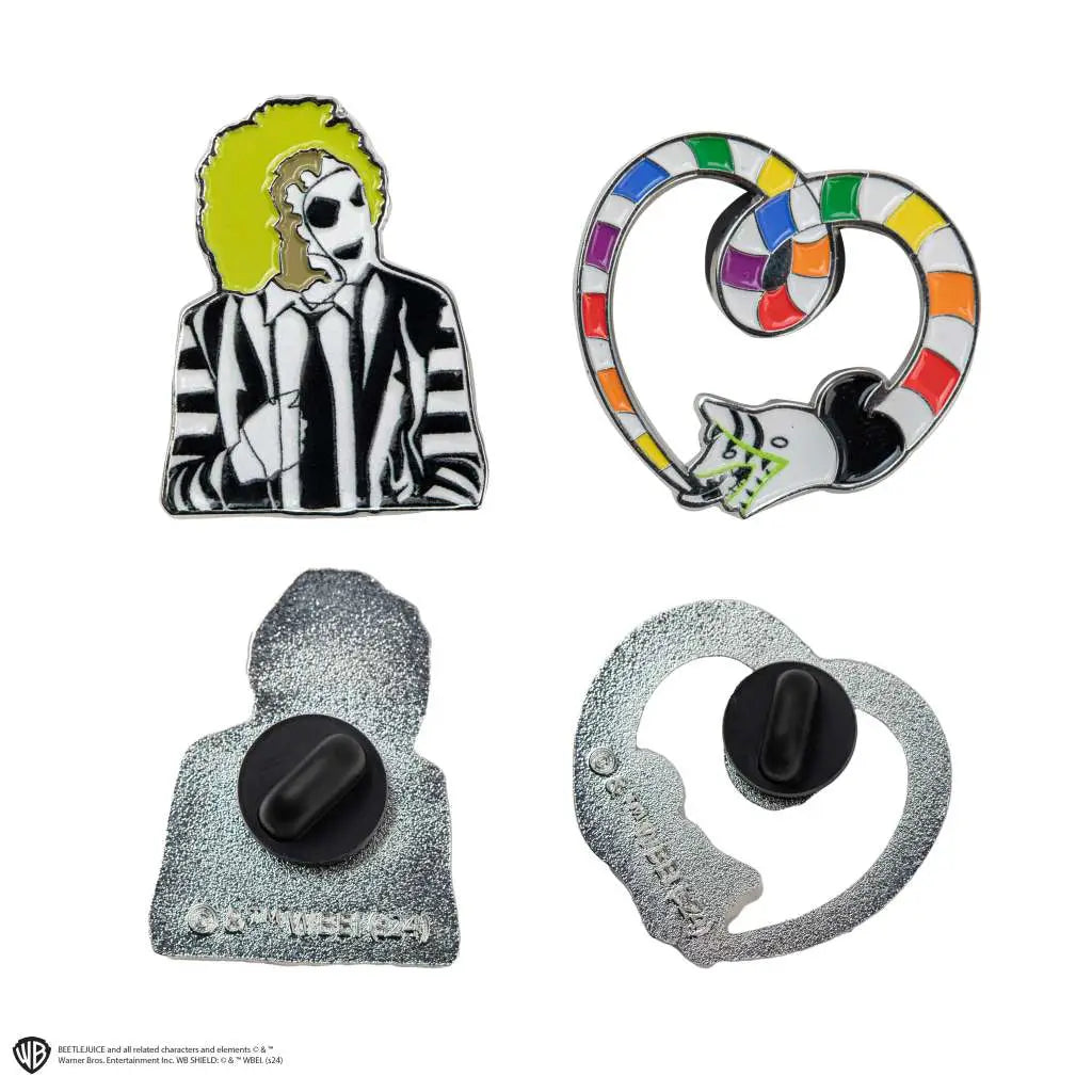 BEETLEJUICE AND SANDWORM PINS SET (2)