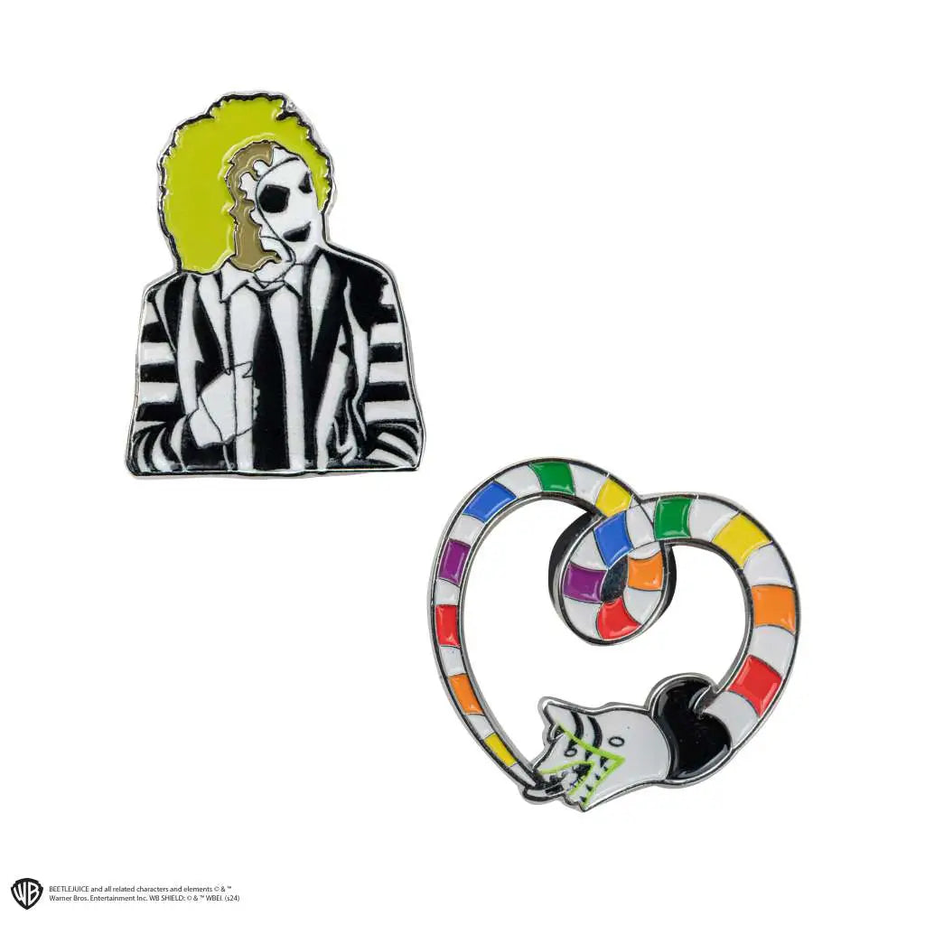 BEETLEJUICE AND SANDWORM PINS SET (2)