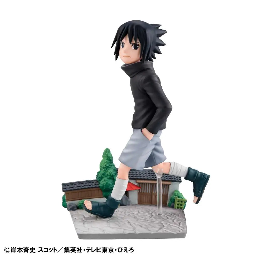 NARUTO SASUKE UCHIHA GO G.E.M. STATUE WITH GIFT