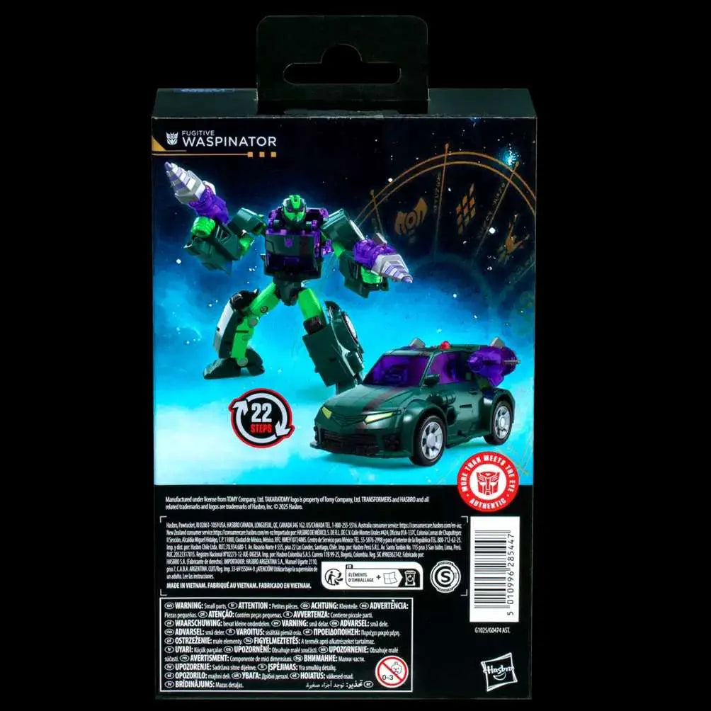 TRANSFORMERS AGE OF THE PRIMES FUGITIVE WASPINATOR ACTION FIGURE