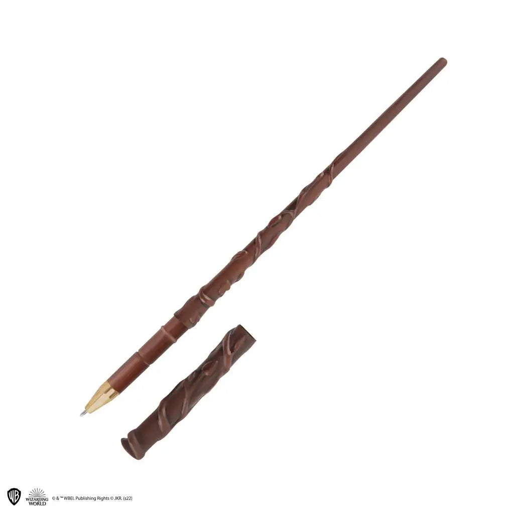 HARRY POTTER HERMIONE WAND PEN IN STAND
