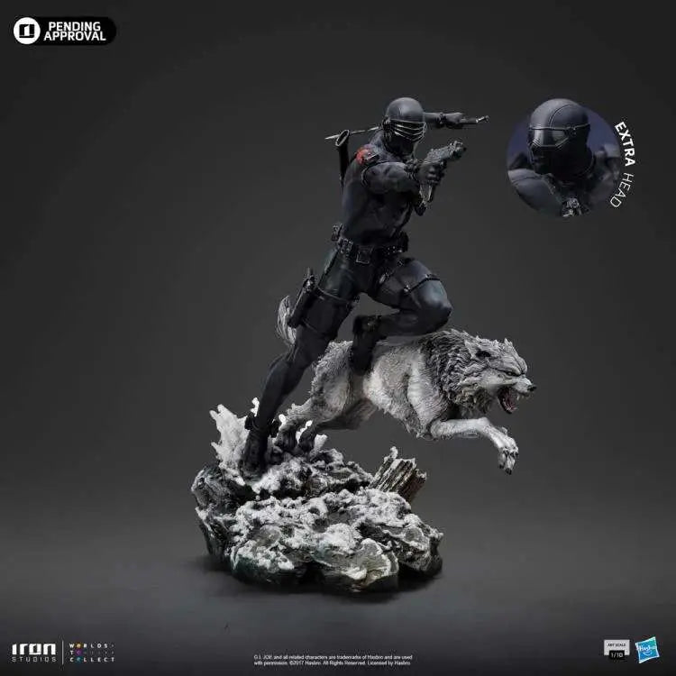GI JOE SNAKE EYES 1/10 STATUE