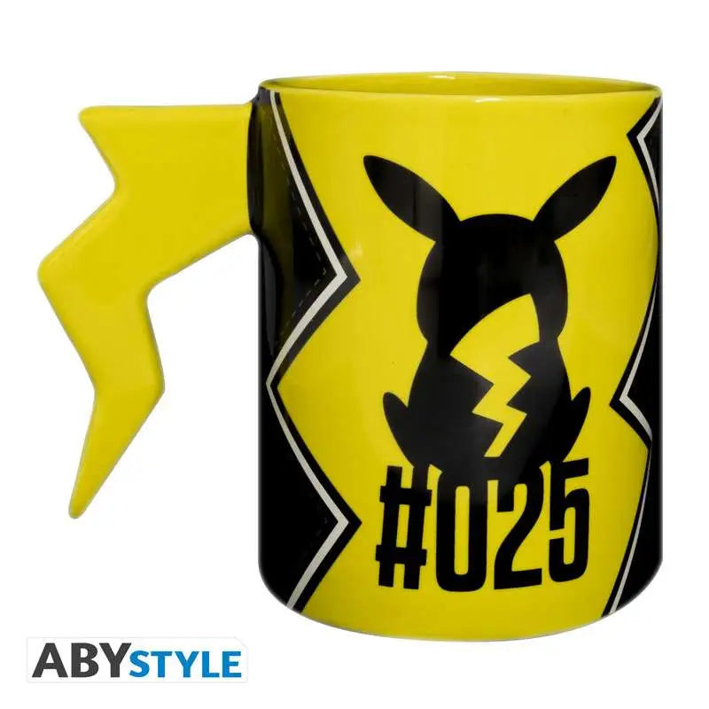 POKEMON PIKACHU LIGHTENING BOLT 3D MUG