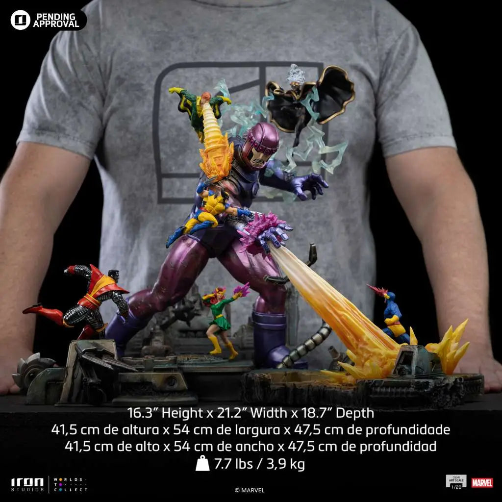 X-MEN DANGER ROOM DIORAMA A DEMI ART 1/20 STATUE