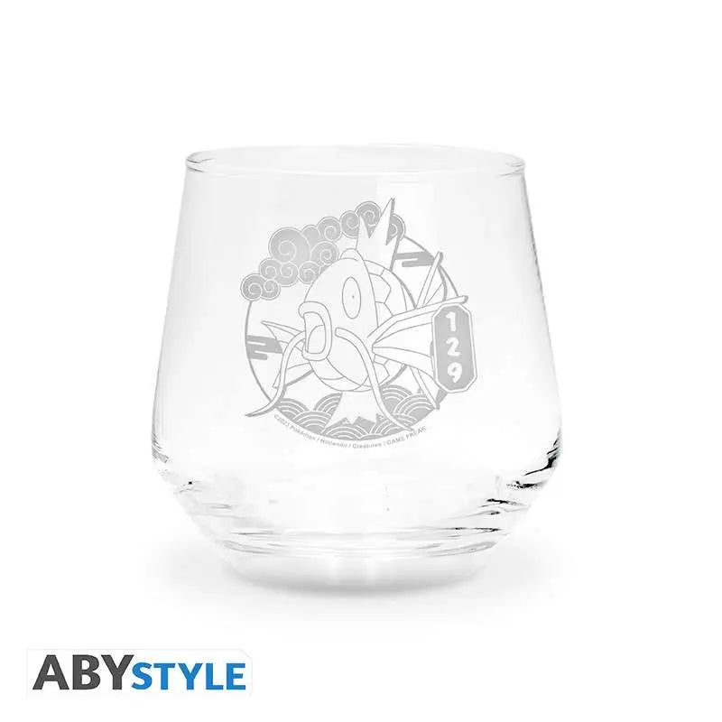 POKEMON MAGIKARP & GYARADOS GLASS SET (2)