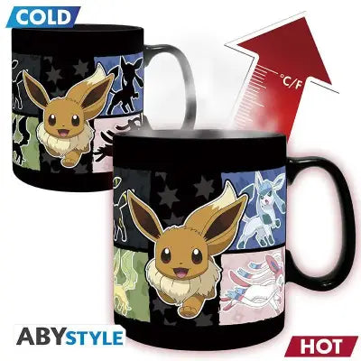 POKEMON EEVEE KING SIZE HEAT CHANGE MUG