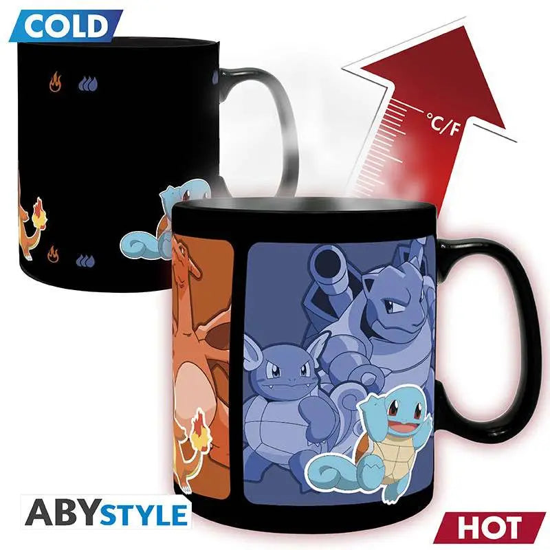 POKEMON EVOLVE KING SIZE HEAT CHANGE MUG