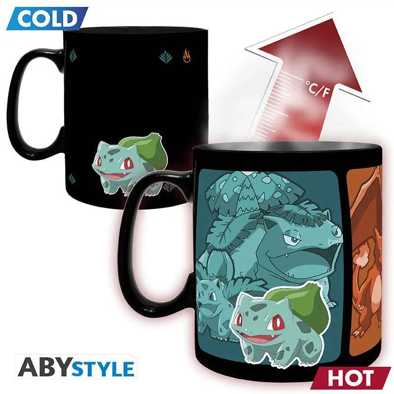 POKEMON EVOLVE KING SIZE HEAT CHANGE MUG