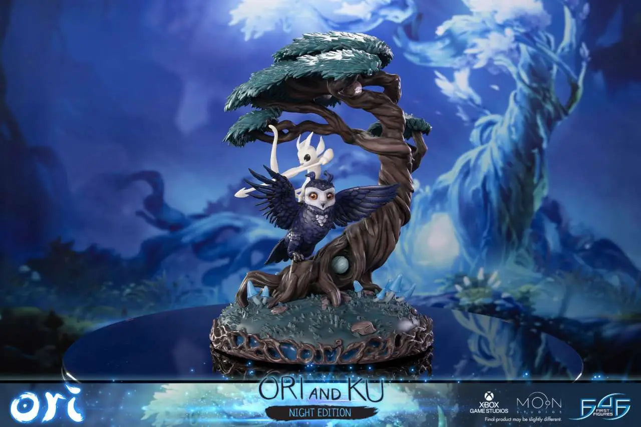 ORI AND THE WILL OF THE WISPS  ORI AND KU NIGHT VAR STATUE