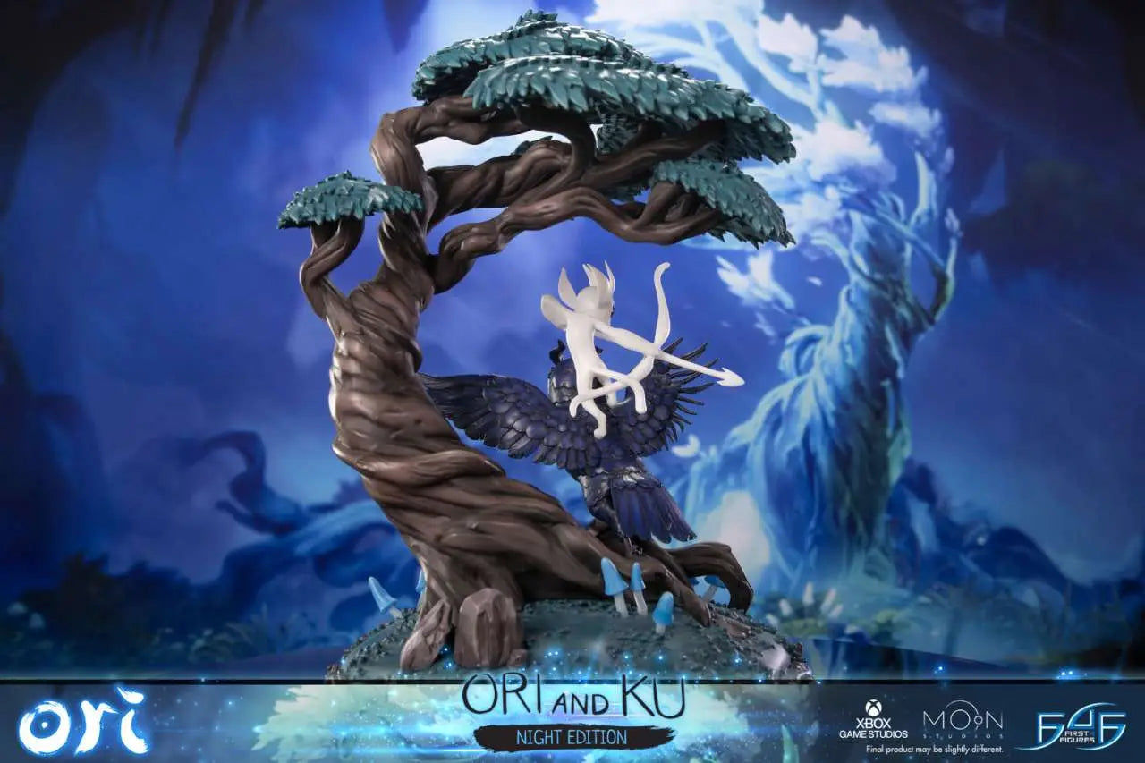 ORI AND THE WILL OF THE WISPS  ORI AND KU NIGHT VAR STATUE