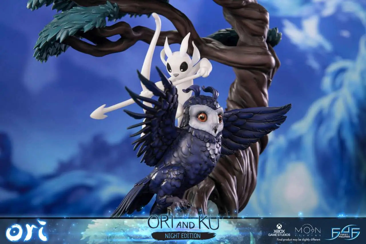 ORI AND THE WILL OF THE WISPS  ORI AND KU NIGHT VAR STATUE