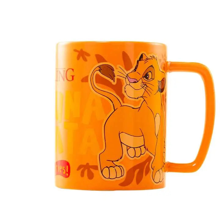 THE LION KING SIMBA SMILING FACE FUZZY MUG