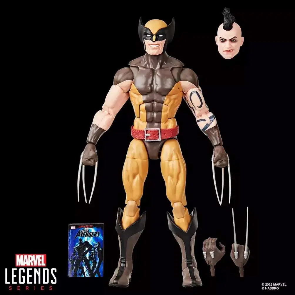 MARVEL LEGENDS MINI COMICS DAKEN WOLVERINE ACTION FIGURE
