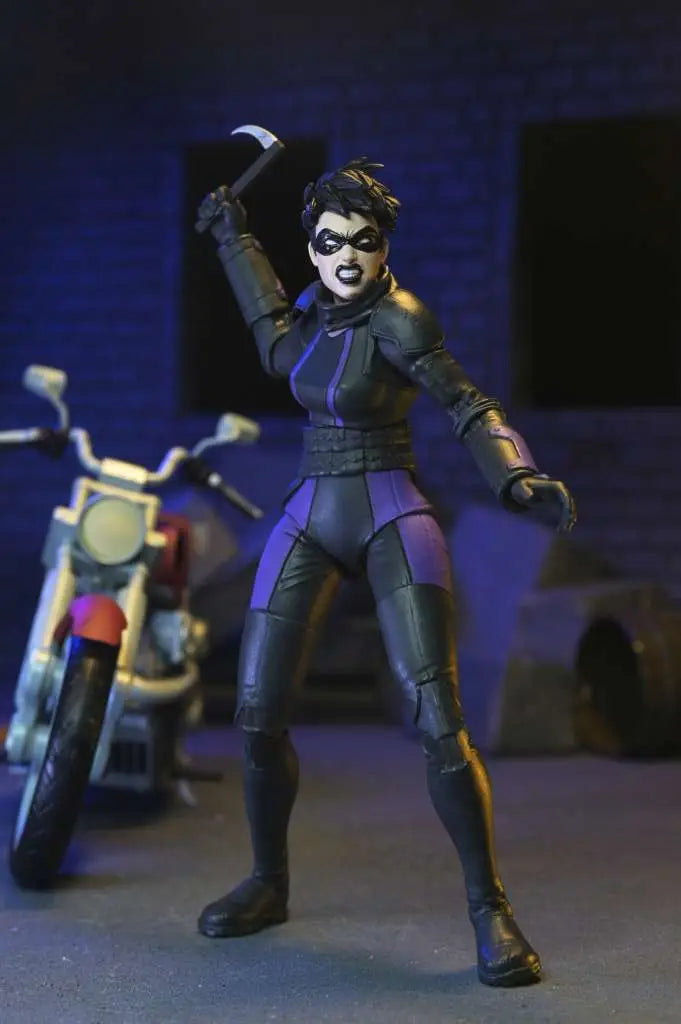 TMNT LAST RONIN CASEY MARIE WITH MOTORCYCLE AF