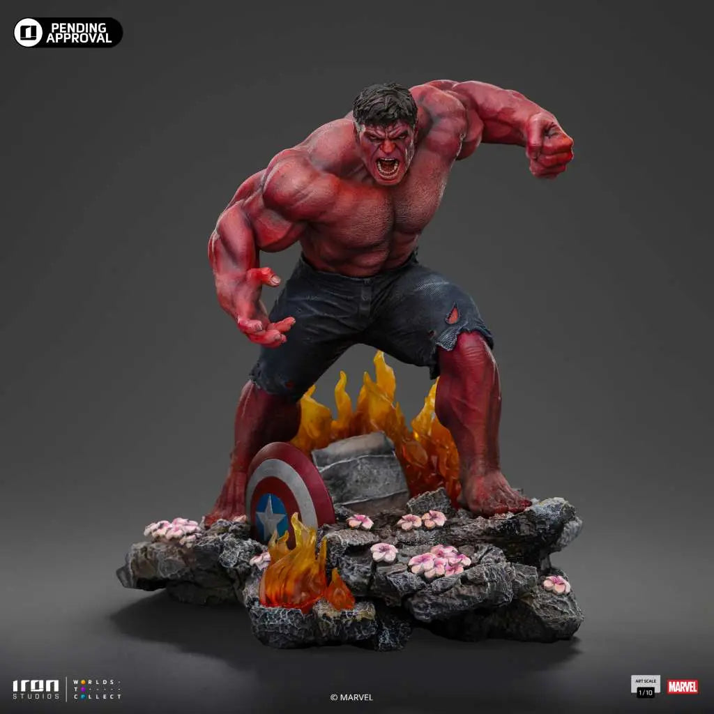 CAPTAIN AMERICA BRAVE NEW WORLD RED HULK 1/10 STATUE