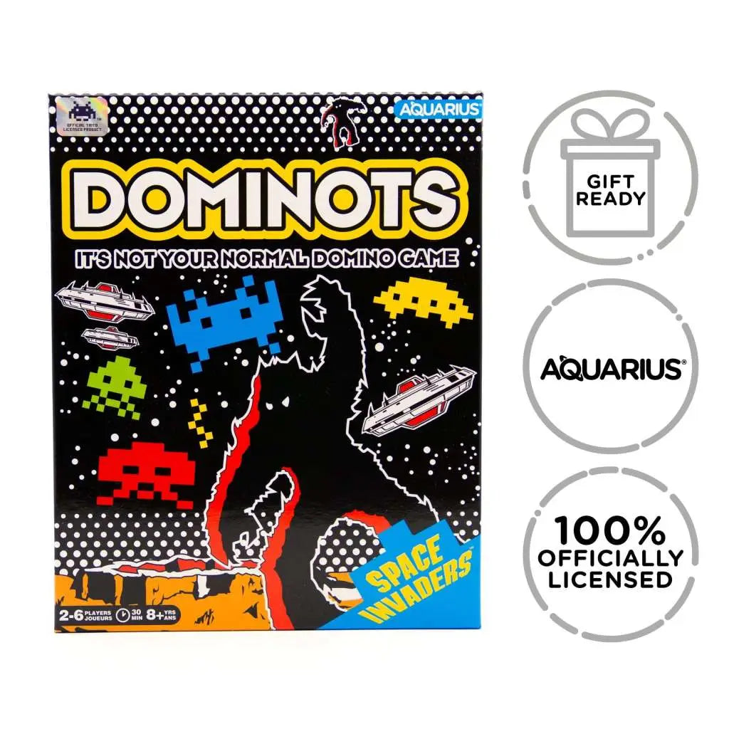 SPACE INVADERS DOMINOTS TILE GAME