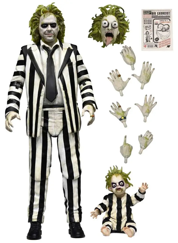 BEETLEJUICE 2 ULTIMATE STRIPED SUIT BEETLEJUICE AF