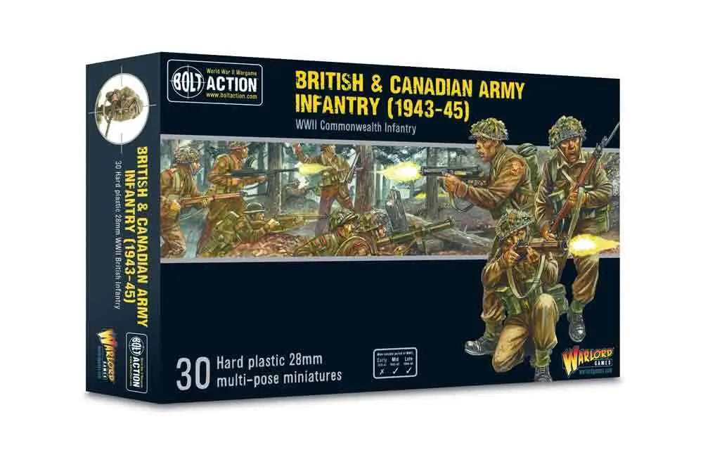 BOLT ACTION - BRITISH & CANADIAN ARMY INFANTRY (1943-45)
