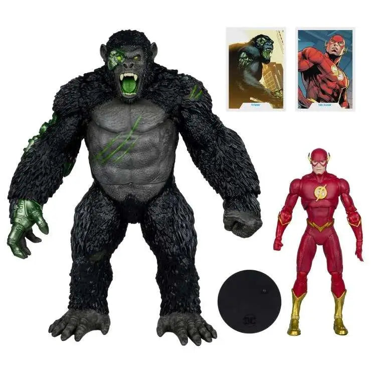 DC MULTIVERSE FLASH VS TITANO MEGAFIG 2PK