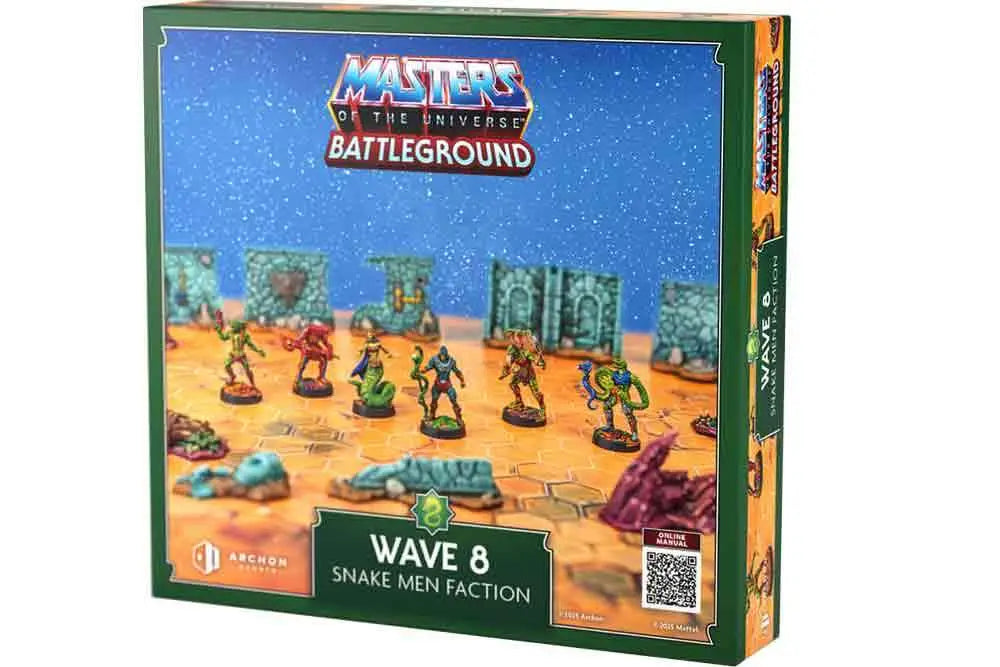 MASTERS OF THE UNIVERSE BATTLEGROUND - WAVE 8: SNAKE MEN FACTION - EDICION ESPANOLA