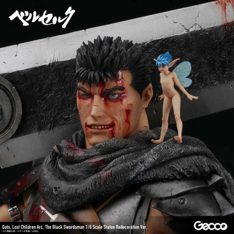 BERSERK GUTS BLACK SWORDMAN LOST CHILDREN ARC REDECO 1/6 SCALE STATUE