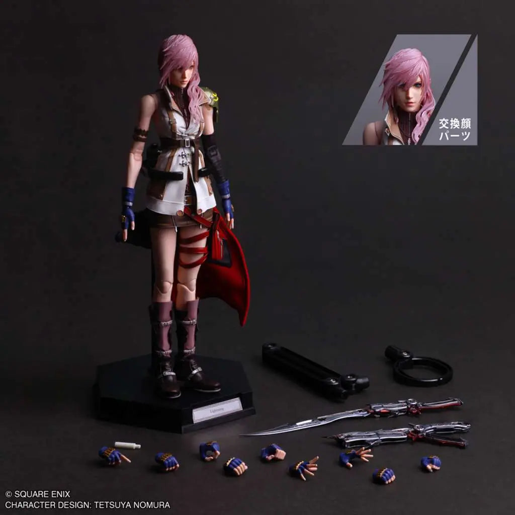 FINAL FANTASY 13 LIGHTNING PLAY ARTS SHIN AF