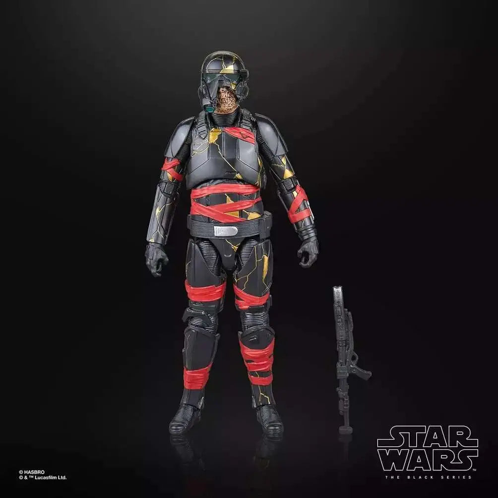 STAR WARS BLACK SERIES AHSOKA NIGHT TROOPER ACTION FIGURE