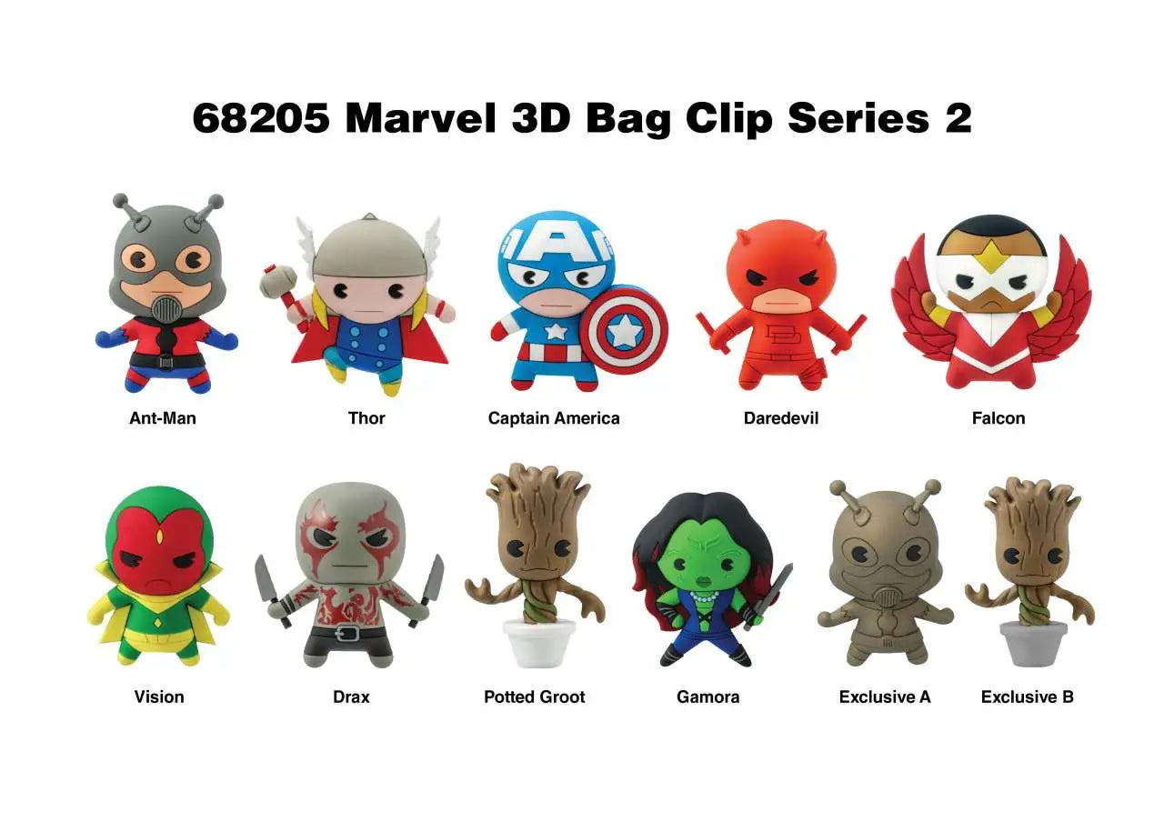 MARVLE S.2 BAG CLIP BLIND BOX DISPLAY (24)