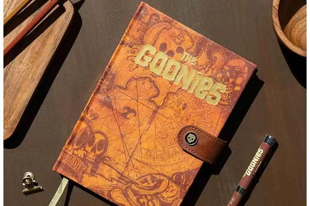 THE GOONIES THE TREASURE MAP NOTEBOOK