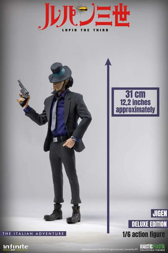 LUPIN THE 3rd THE ITALIAN ADVENTURE DAISUKE JIGEN 1/6 ACTION FIGURE DELUXE EDITION
