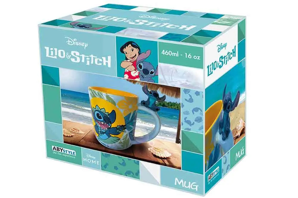 DISNEY LILO & STITCH STITCH HAWAII 3D MUG