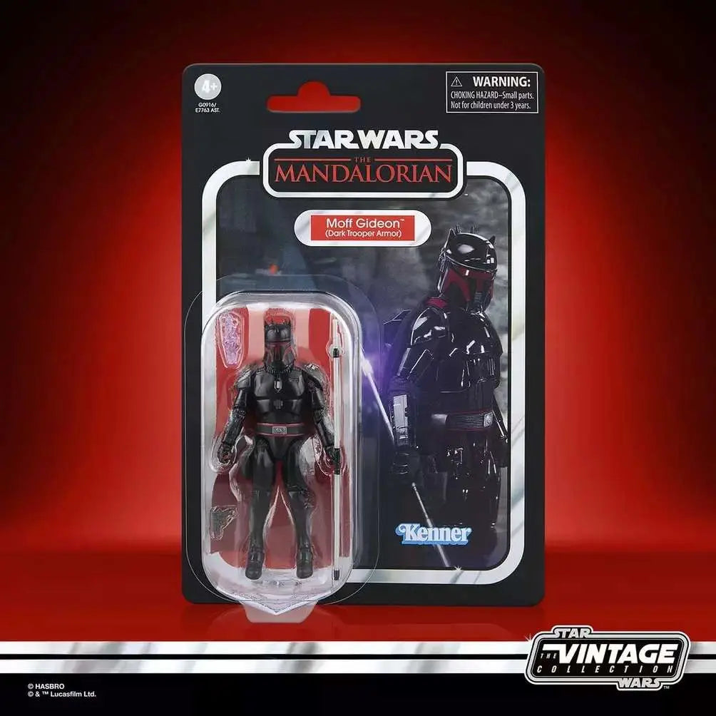 STAR WARS VINTAGE MANDALORIAN MOFF GIDEON DARK TROOPER ARMOR ACTION FIGURE