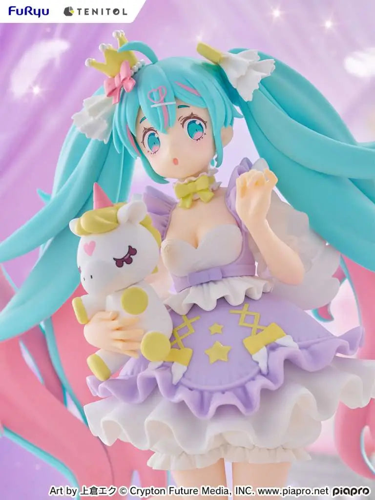 HATSUNE MIKU YUMEKAWA PRINCESS LAVANDER TENITOL FIG