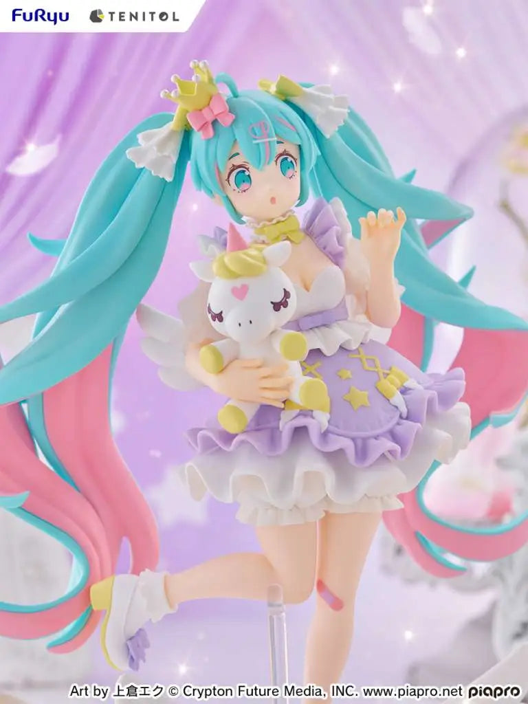 HATSUNE MIKU YUMEKAWA PRINCESS LAVANDER TENITOL FIG