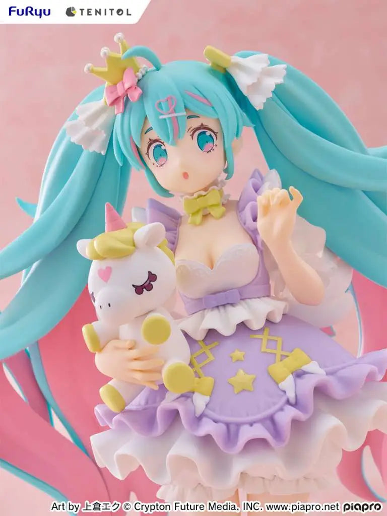 HATSUNE MIKU YUMEKAWA PRINCESS LAVANDER TENITOL FIG
